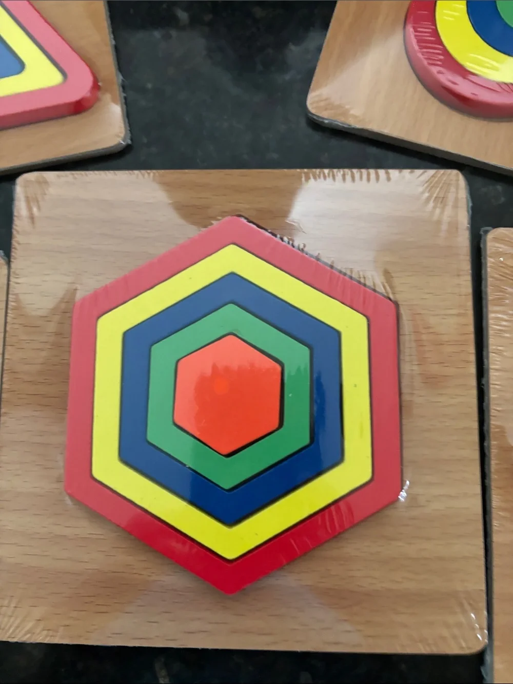 Wooden Shape Puzzles